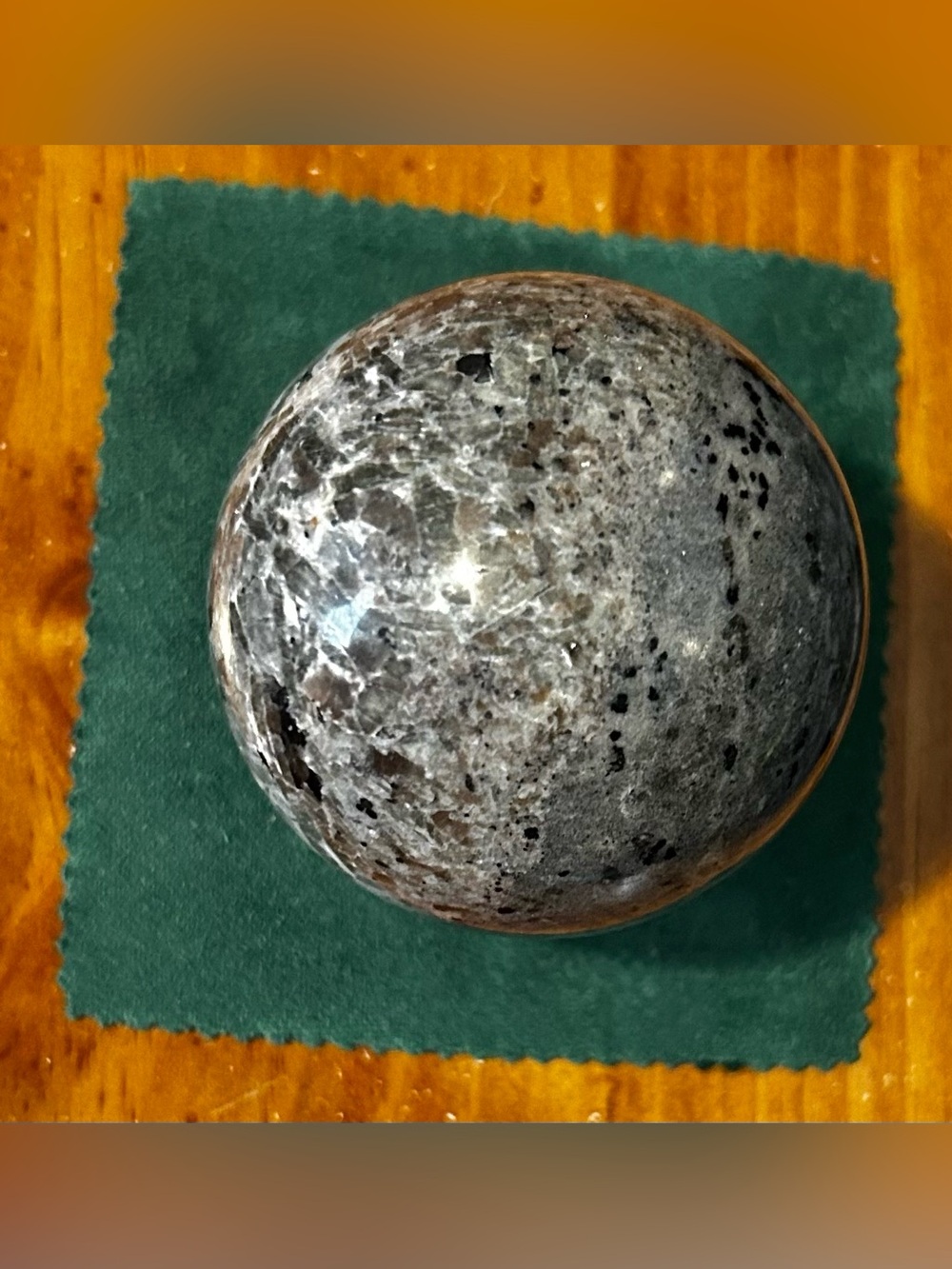 Polished Yooperlite Sphere
